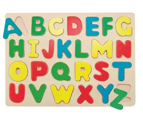 Woody puzzle na planszy „Alfabet” / od 3 lat
