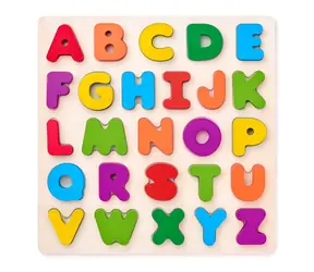 Woody Puzzle ABC - litery na tablicy / od 3 lat