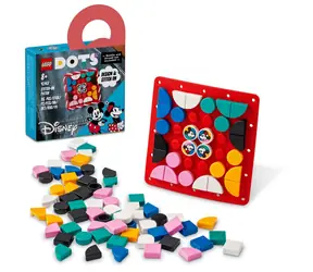 LEGO® DOTS 41963 Naszywka Myszka Miki i Myszka Minnie / Liczba elementów: 95 / od 8 lat