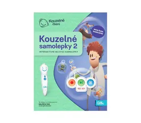 Albi Magical Reading - Magiczne naklejki 2 (108 szt.) / Wersja językowa: CZ / od 3 lat