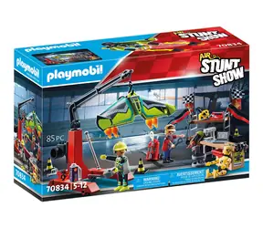 Playmobil® Air Stuntshow 70834 Stacja paliw / Ilość sztuk: 85 / od 5 lat