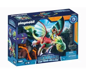 Playmobil® Dragons 71083 Dziewięć Królestw - Pióra i Alex / Liczba elementów: 14 / od 4 lat
