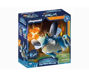Playmobil® Dragons 71082 Dziewięć Królestw - Plowhorn i D'Angelo / Liczba elementów: 17 / od 4 lat