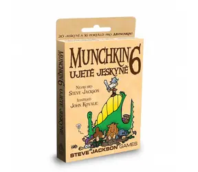 ADC Blackfire Munchkin - rozszerzenie 6. - Traveled Caves / Czas trwania gry 90 minut / Liczba graczy 3 - 6 / od 10 lat