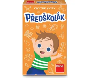 Dino SMART QUIZ - Przedszkolak - Gra edukacyjna / Czas trwania gry: 15 minut / Liczba graczy: 1-20 / od 5 lat