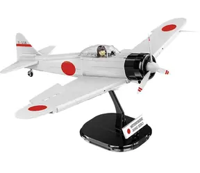 Cobi 5729 Japoński samolot myśliwski Mitsubishi A6M2 Zero-Sen / 1:32 / 347 kostek / od 7 lat 