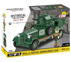 Cobi 2988 Brytyjski pojazd pancerny Rolls-Royce 1920 Wzór Mk I / 1:35 / 267 kostek / od 7 lat