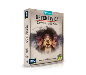 Albi Detective - Blood Red Roses / gra karciana / Czas trwania gry: 60+ minut / Liczba graczy: 1-6 / od 12 lat