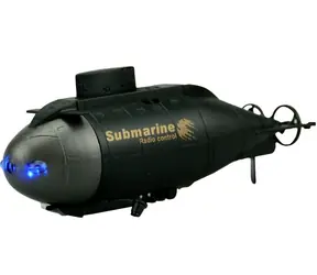 AMEWI Mini U-Boot czarny / RC Boot / pilot / 40MHz / bateria AA