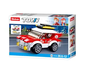 Sluban Town M38-B1083 Samochód wyścigowy / Lego - kompatybilny / Ilość figurek|części: 1|88 / od 6 lat