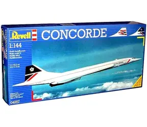 Revell Concorde British Airways / Model plastikowy / 1:144 / 67 części / 10+