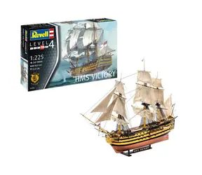 Revell HMS Victory / Model plastikowy / 1:225 / Ilość części 269 / Trudność 4 / od 10 lat