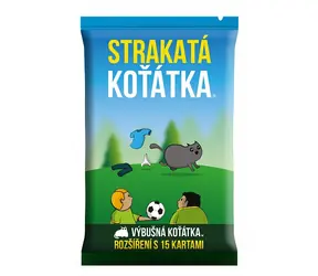 Rozszerzenie Asmodee Explosive Kittens - Spotted Kittens / Długość gry 15 minut / liczba graczy 2-5 / od 7 lat