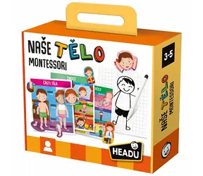 Headu CS: Montessori Our Body / Czas trwania gry: 20 minut / Liczba graczy: 1+ / od 3 lat