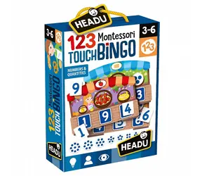 Headu EN: Montessori - Bingo dotykowe / od 3 roku życia / w oryginale EN