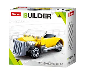 Sluban Builder M38-B0920D Żółty kabriolet / Kompatybilny z Lego / Liczba figurek|części: 0|48 / od 4 lat