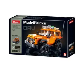 Sluban Model Bricks M38-B1013 Amerykański SUV Bronx / Lego - kompatybilny / Liczba figurek|części: 1|302 / od 6 lat