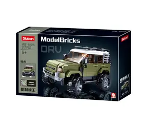Sluban Model Bricks M38-B1015 Angielski SUV Attacker / Lego - kompatybilny / Liczba figurek|części: 1|317 / od 8 lat