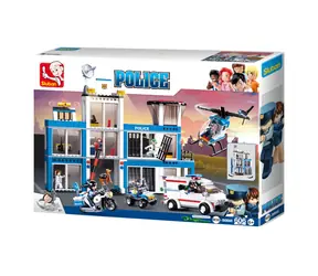 Sluban Police M38-B0660 Ucieczka z więzienia / Kompatybilny z Lego / Liczba figurek|sztuk: 7|605 / od 6 lat