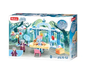 Sluban Zimowe wróżki M38-B0893 Wieczorna uczta / kompatybilna z Lego / Liczba figurek|sztuk: 1|107 / od 6 lat