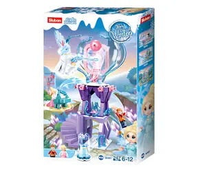 Sluban Zimowe wróżki M38-B0897 Magiczna wieża / Lego - kompatybilna / Ilość figurek|sztuk: 2|247 / od 6 lat