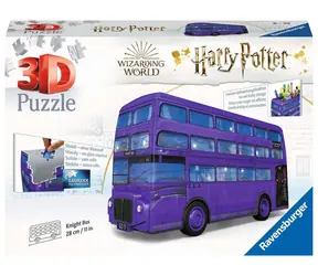 Puzzle 3D Ravensburger Harry Potter autobus / 216 elementów / 30,3 x 13,9 x 15 cm