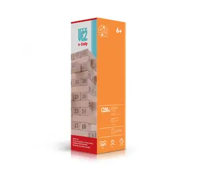 Wieża Albi z liczbami / Czas trwania gry: 15 minut / Liczba graczy: 2 / od 6 lat