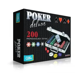 Albi Poker deluxe (200 żetonów) / Liczba graczy: 2+ / od 8 lat