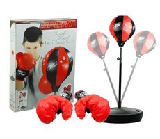 Dziecięcy worek treningowy z rękawiczkami Kings SPORT / wysokość 102 cm / od 5 lat