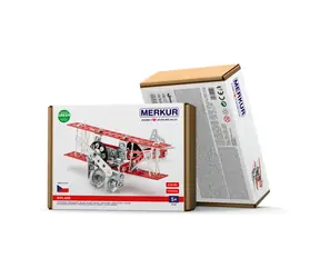 Dwupłatowiec Merkur 051 / 148 części / od 3 lat 