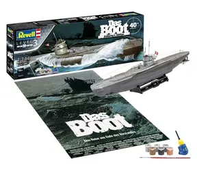 Revell 05675 U-96 Das Boot 40th Anniversary / Model plastikowy / 1:144 / Liczba elementów: 87 / Stopień trudności 3