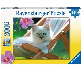 Ravensburger Kotek na leżaku / 200 sztuk / od 8 lat