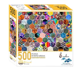 Płytki obrazkowe Brain Tree Puzzle - 500 sztuk / od 14 lat