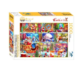 Brain Tree Puzzle Prezenty od Mikołaja / 1000 elementów / od 14 lat