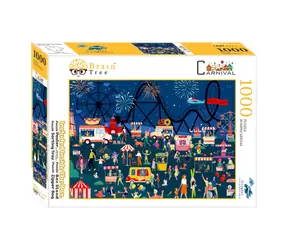 Puzzle Brain Tree Na pielgrzymce / 1000 elementów / od 14 lat