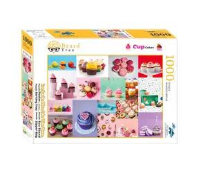 Brain Tree Puzzle Torty Babeczki / 1000 sztuk / od 14 lat