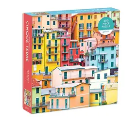 Galison Puzzle Pozdrowienia z Cinque Terre / 500 elementów / od 8 lat