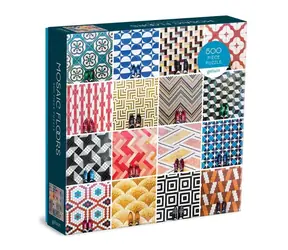 Galison Puzzle Mozaiki podłogowe / 500 sztuk / od 8 lat