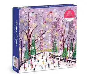 Galison Puzzle Śnieżna noc / 500 elementów / od 8 lat