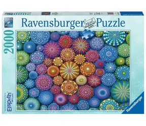 Tęczowe mandale Ravensburger / 2000 sztuk / od 14 lat