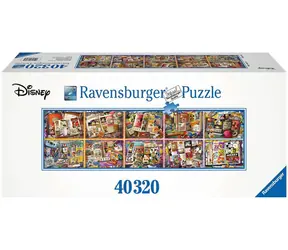 Ravensburger Disney: Mickey przez lata / 40320 sztuk / od 14 lat