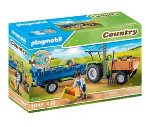 Playmobil® Country 71249 Ciągnik z przyczepą / Ilość części: 42 / od 4 lat