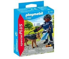 Playmobil® Special PLUS 71162 Policjant z psem służbowym / Ilość elementów: 10 / od 4 lat