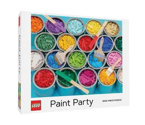 Chronicle books Puzzle Lego Painting party / 1000 elementów / od 8 lat