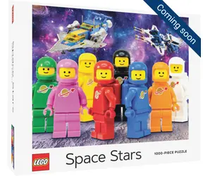 Chronicle books Puzzle Lego Space Heroes / 1000 sztuk / od 8 lat