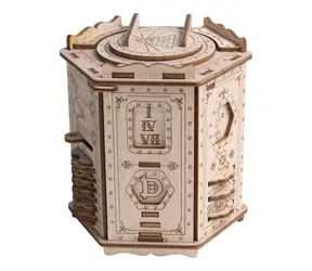 EscapeWelt Drewniane puzzle Fort Knox Pro / Poziom trudności: wysoki / od 14 lat