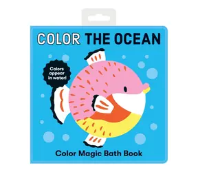Książka do kąpieli Mudpuppy Pokoloruj ocean / od 0 lat