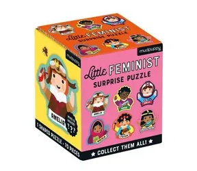 Puzzle Mudpuppy z niespodzianką Feminist / 70 elementów / od 6 lat