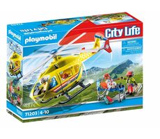 Playmobil City Life 71203 Helikopter ratunkowy / Liczba części: 67 / od 4 lat 