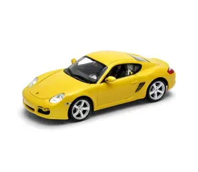 Welly Porsche Cayman S żółty / 1:24 / od 8 lat